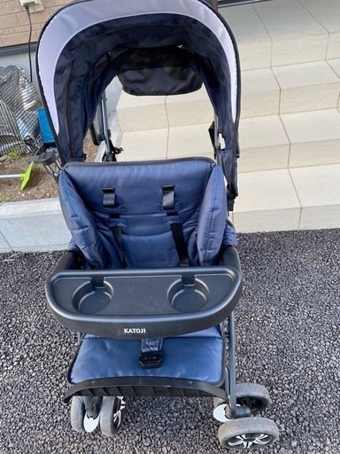 カトージ　二人でゴー　2人乗りベビーカー