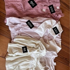 姉妹オソロ服　女の子服フリマ　サイズ豊富にあります！の画像
