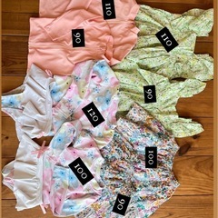 姉妹オソロ服　女の子服フリマ　サイズ豊富にあります！の画像