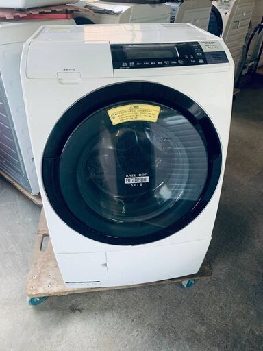 ドラム式洗濯機 HITACHI BD-S8700L 日立 洗濯乾燥機 1028-