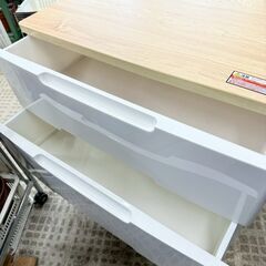 アイリスオーヤマ ウッドトップチェスト 4段 収納家具の画像