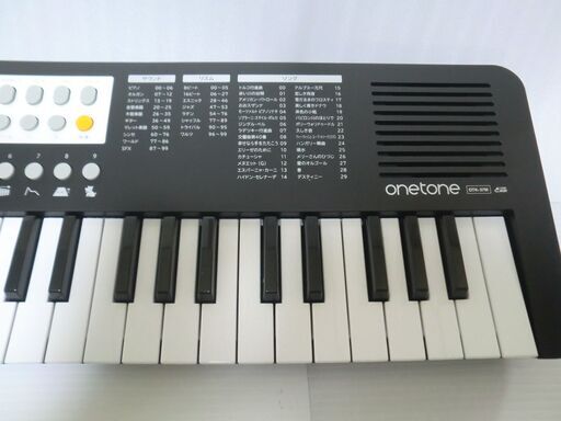 ONETONE 電子キーボード OTK-37M/BK (大野) 武蔵小金井の鍵盤