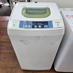 リサイクルショップどりーむ天保山店　No2247　洗濯機　日立　2015年製　容量5.0㎏　※外置きで使用されていた為、全体的にダメージ有(´;ω;｀)