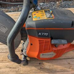 ハスクバーナーエンジンカッターK770の画像