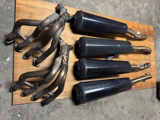 zx14r 純正マフラー　3セット