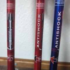 ‼️最終価格！ANTISHOCK トレッキングポール 3本セットの画像
