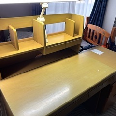 ※使用感アリ　学習机の画像