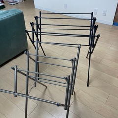 洗濯機干し　