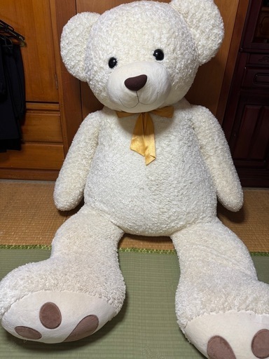 展示物ホワイトテディベア【170cm】金額相談可