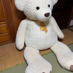 展示物ホワイトテディベア【170cm】金額相談可の画像