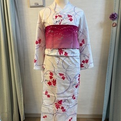 浴衣と帯セット　女の子　150センチ