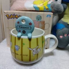ポケモン　ぬいぐるみ3点＆円柱型クッション＆バスタオル＆マグカップセットの画像