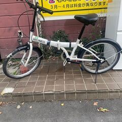 リサイクルショップどりーむ鹿大前店　No190 折りたたみ自転車...