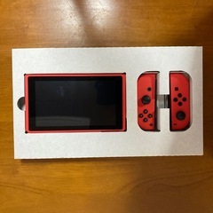 【美品】Nintendo Switch マリオレッド×ブルー セットの画像