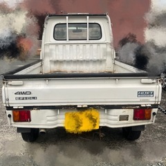 ダイハツ　ハイゼット　R9/5 車検とりたて　ミッション　エアコンあり　4WD 軽トラック　の画像