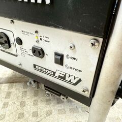 YAMAHA 発電機 EF900FW 動作品 店舗引取限定の画像