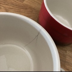【あげます】DENBY デンビー　ココット　グラデーションレッドの画像