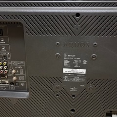 【SHARP】 AQUOS テレビ（26インチ） LC-26E8 譲ります！の画像