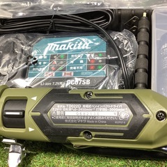 新品】マキタ 7、2V ペン インパクトドライバー 充電器 バッテリーのセット TD022Dの画像