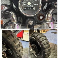 ホンダモンキー FI タケガワ88cc 美車 絶好調　キック１発 貴重な原付50FI　の画像