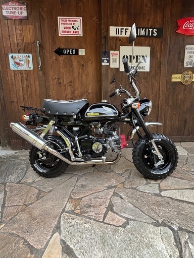 ホンダモンキー FI タケガワ88cc 美車 絶好調　キック１発 貴重な原付50FI　