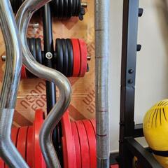 受渡し者決定）ダンベル、シャフト、ラック引き取り限定