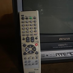 アイワのブラウン管テレビの画像