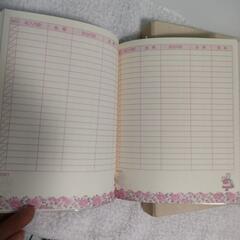 cash book 　金銭出納ノートの画像