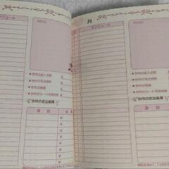 cash book 　金銭出納ノートの画像