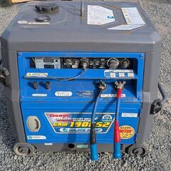 鹿児島発デンヨー 防音型 ガソリンエンジンウェルダー(インバータ発電機兼溶接機）GAW190ES2の画像