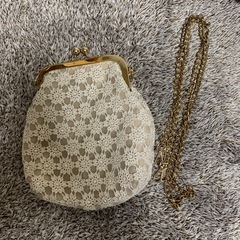 がま口ショルダーバッグ