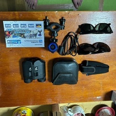 フルHD防水アクションビデオカメラ 双眼鏡 サングラス