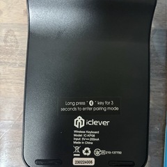 iclever  ワイヤレステンキーの画像