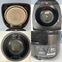 I763 🌈 2022年製♪ TIGER 炊きたて IH炊飯ジャー 3合炊き ⭐ 動作確認済 ⭐ クリーニング済の画像
