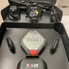 ポラール　POLAR CS500 ツール・ド・フランス cad 限定モデル　サイクル時計の画像