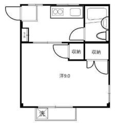 💙フリーレント1ヶ月☆敷礼０☆｟1K｠相模原市☆東林間駅から徒歩11分！２面採光！インターネット無料！コンビニ徒歩圏内！💙≪103≫ - 不動産