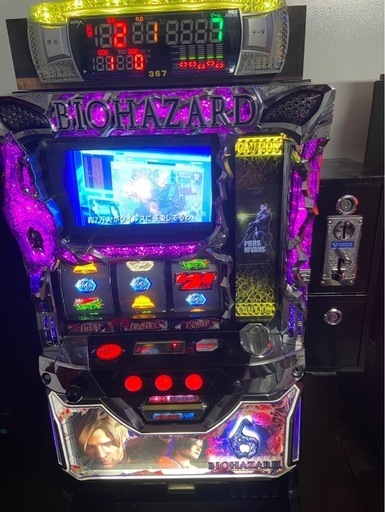バイオハザード スロット パチンコ パチスロ 100スロ 実機