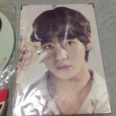 BTS 防弾少年団 V テテ テヒョン うちわ プレミアムフォト セットの画像