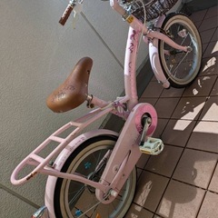 東京 子ども用 自転車 女の子 ピンク 中古 16インチ - メルカリ