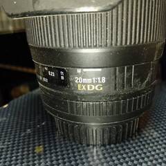 シグマ２０ｍｍf1.8広角　EFマウント（キャノン用）の画像