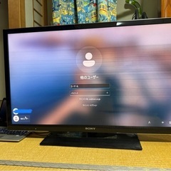 SONY 40V型液晶テレビ KDL-40HX750の画像