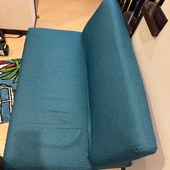 ニトリ　ソファ　引取に来れる方無料です。の画像