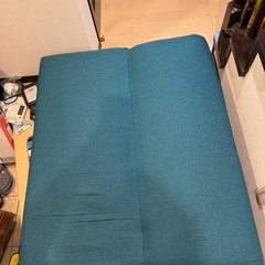 ニトリ　ソファ　引取に来れる方無料です。の画像