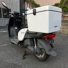 ヤマハ　ギア　UA06J 実働　ホワイト　リアボックス　動画あり　大阪の画像