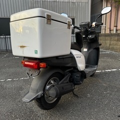 ヤマハ　ギア　UA06J 実働　ホワイト　リアボックス　動画あり　大阪の画像