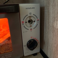 【5月10日まで受付】　オーブントースターの画像