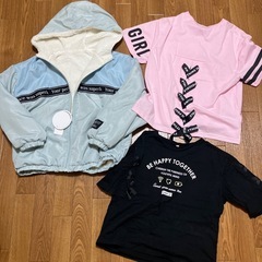 150   160 女の子　12点まとめ売り　新品アウターありの画像