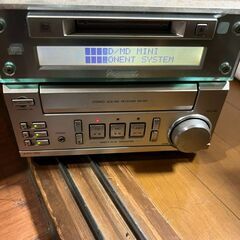 09/Pioneer/パイオニア MDコンポ/オーディオの画像