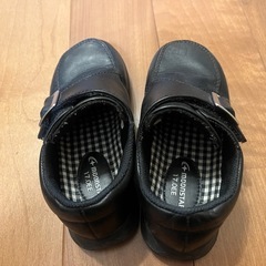 ムーンスター　黒のくつ　17センチの画像