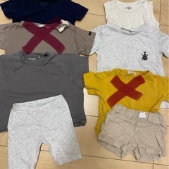 女の子　男の子　ベビー　キッズ　服　おまとめ　セット　保育園の画像